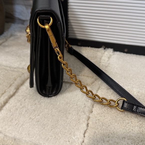 BETSY JOHNSON Black Studded Crossbody Bag - Picture 4 of 12